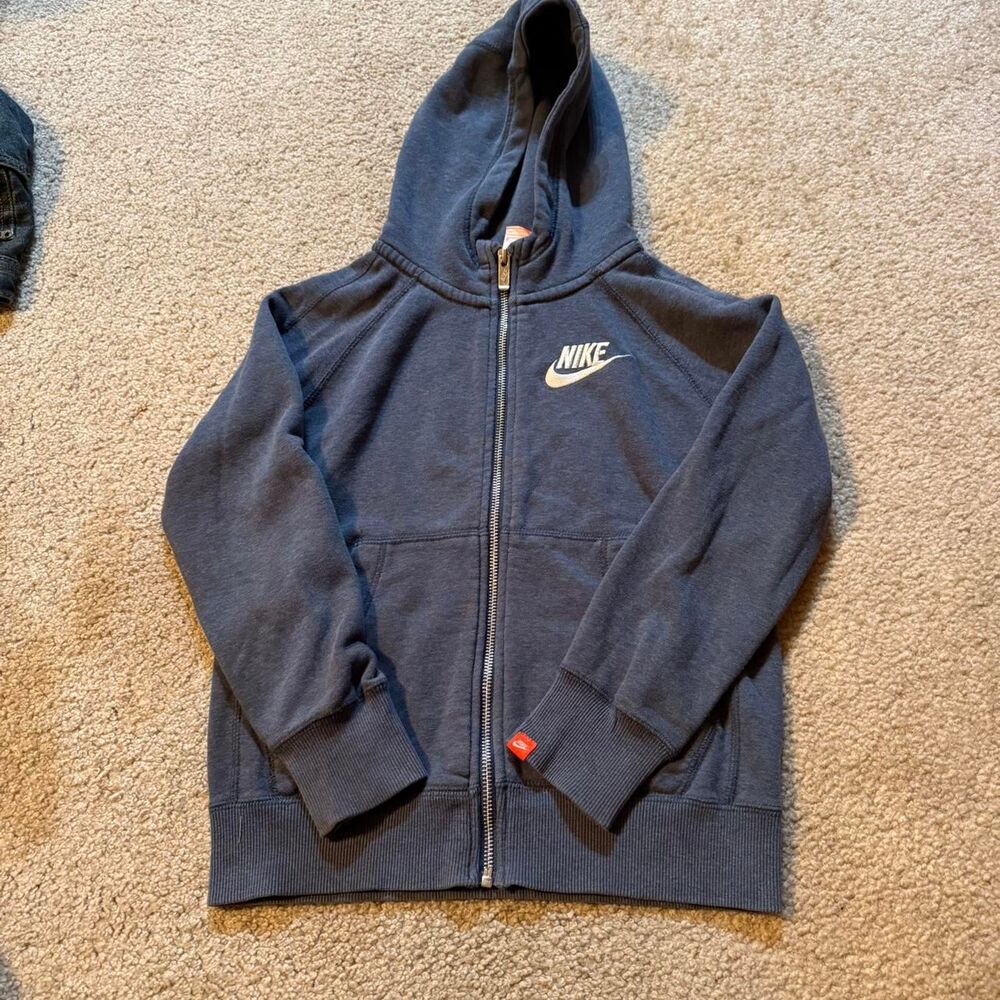 Nike Women's Navy and Grey Jacket